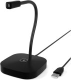 USB Computer Podcast Microphone for Desktop & Laptop with Mute Button – Streaming/Gaming Plug and Play Recording