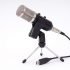 Professional USB Capacitor Microphone Computer Recording Microphone with Volume Adjusting Microphone for PC Notebook Computer Microphone