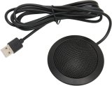 Omnidirectional Microphone 16.0×10.0×4.0 Conference Microphone 360 Degrees Omnidirectional Pickup Plug and Play Noise Reduction Omnidirectional Microphone