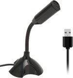 USB Microphone, 360 Degree Omnidirectional Conference Microphone, ABS Material, Plug and Play to Save Space, Suitable for KTV, Internet Chat, MSN, SKype