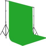 10×8 ft Green Backdrop Curtain for Photography, Also Serving as Background for Golf Simulators for Home, Streaming Backdrop, Podcast Background, Zoom Backdrop.