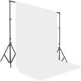 10×8 ft White Backdrop Curtain for Photography, Also Serving as Background for Golf Simulators for Home, Streaming Backdrop, Podcast Background, Zoom Backdrop.