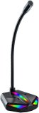 3.5mm Jack Computer Microphone with Gooseneck for Online Chatting, Home Studio, Podcasting, Gami