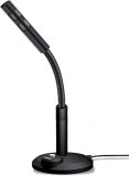 3.5MM Computer Microphone, Plug & Play Home Studio PC Microphone with Mute Button, Notebook Microphone for Recording,Dictation, Gaming, Streaming
