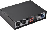 2-in 2-out Mixer Recording Sound Card Mixing Console Track Separation External Sound Card Computer Recording Driver Free DJ Microphone Equipment 48V Phantom Power Supply