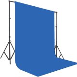 10×8 ft Royal Blue Backdrop Curtain for Photography, Also Serving as Background for Golf Simulators for Home, Streaming Backdrop, Podcast Background, Zoom Backdrop.