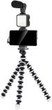 Live Streaming Food Broadcasting Vlog Conference Video Shooting Stand Microphone Fill Light Combination Set