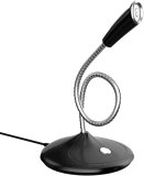 USB Mic for Laptop, PC Mic Desktop Gooseneck Mic Plug Play for,Skype,Gaming,Podcast