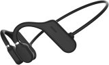 Sound Revv Headphones, Soundrevv Bone Conduction Headphones Soundrevv Headphones Sweatproof Waterproof Wireless Bluetooth Sport Headphones(Black)