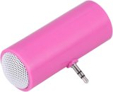 Portable Speaker for Phone Small Speakers Cell Phone Convenient Indoor and Outdoor Speaker Tablet Speakers Speakers Cellphone Camera Mp Speaker Flat Pink