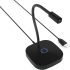 ASHATA M9 RGB USB Microphone with Shock Mount, RGB PC Condenser Mic for Gaming Streaming Podcasts, Easy Plug and Play Setup (Black)