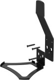 Stable Aluminum Alloy Wall Mount Stand for Move Holder Stylish Wall Mount Bracket for Indoor Use Black