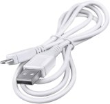 5ft White Micro USB PC Charging Cable PC Laptop Charger Power Cord for Tascam US-42 US-32 US42 US32 MiNiSTUDIO Personal Online Broadcast Gamecast Podcast