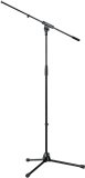 K&M Konig & Meyer 21060.500.55 Tripod Microphone Stand With Boom Arm | Easy Clutch Height Adjustment | Folding Leg Design | Zinc Die-Cast Base | Pro Grade for all Musicians | German Made | Black