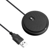 Conference Mic, USB Computer Mic, One Key Mute, Omnidirectional Mic for Computers PC, Desktop Mics for Streaming,VoIP Calls,Skype,Chatting