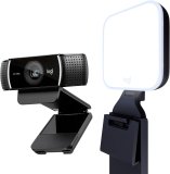 Logitech C922x Pro + Logitech for Creators Litra Glow – The Ultimate Solution for a Professional Look During Video-Calls