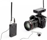 Saramonic SR-WM4C Camera Wireless Lavalier Microphone System for Canon 6D 600D 5D2 5D3 Nikon D800 Sony DV DSLR Camcorders GoPro Hero 4 3 3+