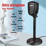 Computer Microphone,Adjustable PC Laptop USB Microphone for Video Conference Live Streaming Recording Podcast Singing