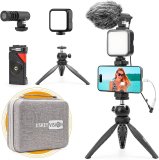 Vlogging Kit for Smartphone,for iPhone 15/14,Video Recording for YouTube,TikTok (VLOGK2)