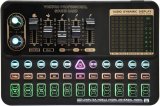 Sound Card Kit BM800 V10XPro Mixer Sound Card Studio Audio Mixer Singing Noise Reduction Microphone Voice Live Broadcast Phone Computer Record Studio Setup