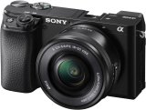 Sony ILCE6100L/B Black Alpha A6100 Mirrorless Interchangeable Lens APS-C Camera with 16-50mm Lens