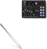 BoxWave Stylus Pen Compatible with RODECaster Pro Integrated Podcast Production Studio – AccuPoint Active Stylus, Electronic Stylus with Ultra Fine Tip – Metallic Silver