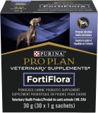 Purina Pro Plan Veterinary Supplements Fortiflora Powdered Dog Probiotics – 30 g sachets (Pack of 30)