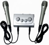 Azusa MIK0115 Karaoke Mixer with Microphones